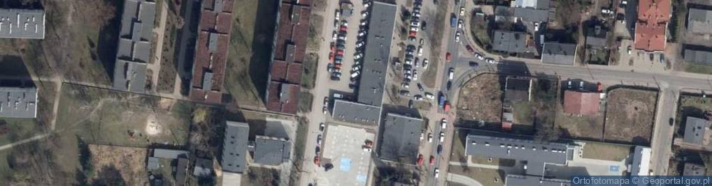 Zdjęcie satelitarne Zakład Usług Medycznych Medrom