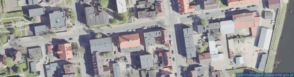 Zdjęcie satelitarne Zakład Usług Mieszkaniowych w Nowej Soli