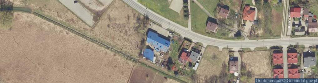 Zdjęcie satelitarne Zakład Usług Motoryzacyjnych Wojciech Kaszuba