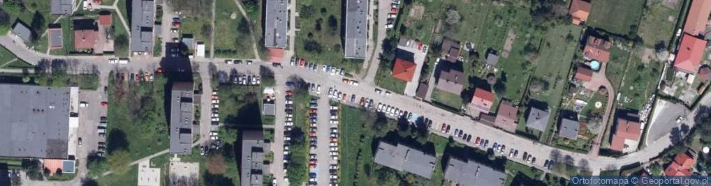 Zdjęcie satelitarne Zakład Usług Ogólnobudowlanych Kerimbud Marek Pieniążek