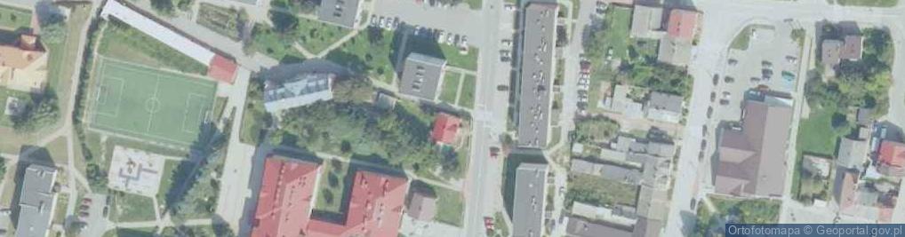 Zdjęcie satelitarne Zakład Usług Plastycznych