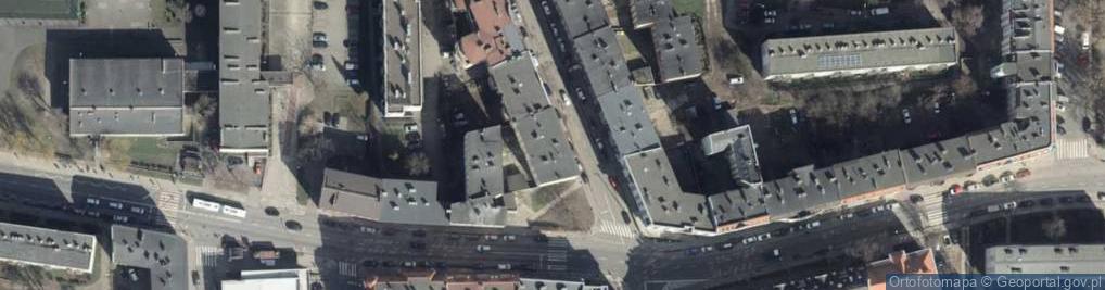 Zdjęcie satelitarne Zakład Usług Porządkowych i Remontowo Budowlanych