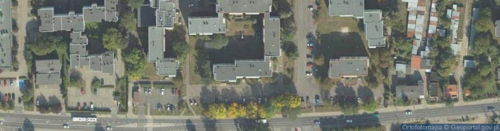 Zdjęcie satelitarne Zakład Usług Pożarniczych