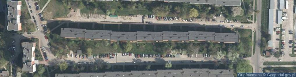 Zdjęcie satelitarne Zakład Usług Projektowo Budowlanych Probud Zbigniew Stanisław Bajer