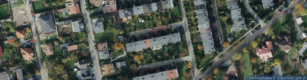 Zdjęcie satelitarne Zakład Usług Projektowo Budowlanych