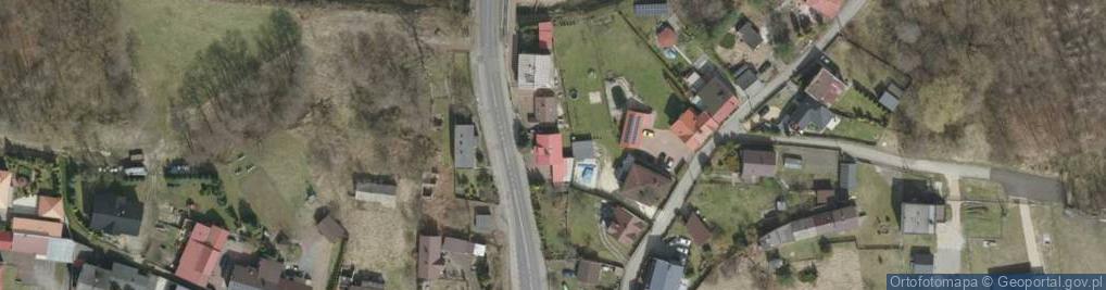 Zdjęcie satelitarne Zakład Usług Projektowych Kosztorysowych i Wykonawstwa Elektrycznego Elzup w Huber