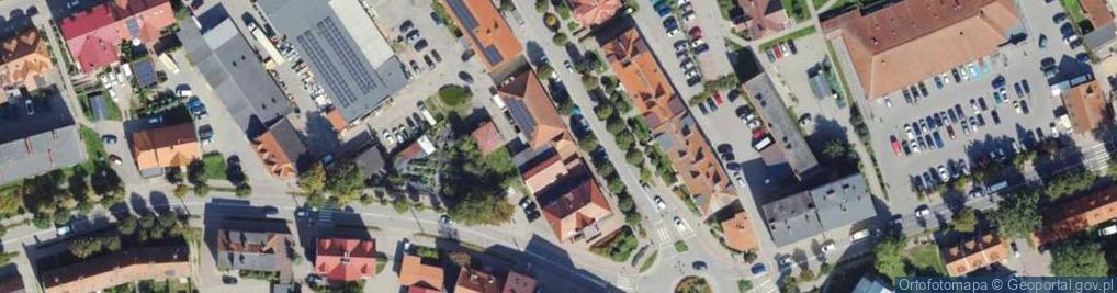 Zdjęcie satelitarne Zakład Usług Radiowo Telewizyjnych