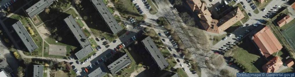 Zdjęcie satelitarne Zakład Usług Różnych Ekspres