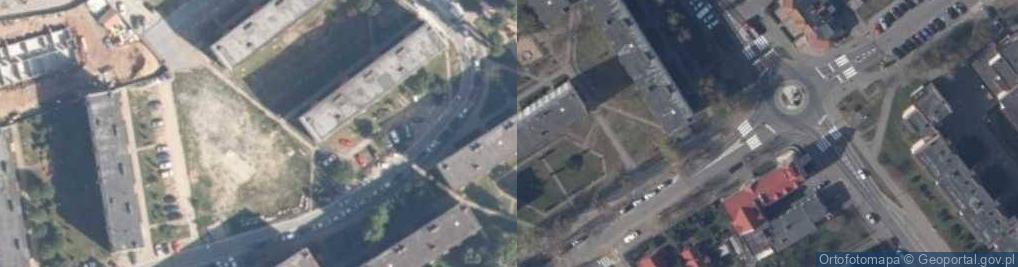 Zdjęcie satelitarne Zakład Usług Technicznych i Defektacji
