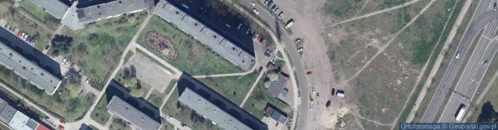 Zdjęcie satelitarne Zakład Usług Technicznych Kotłopal w Likwidacji