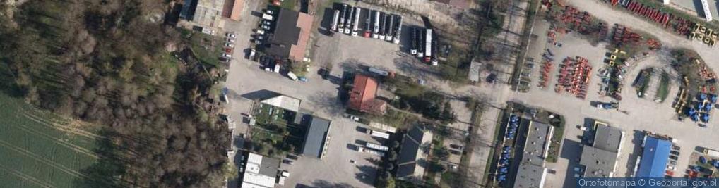 Zdjęcie satelitarne Zakład Usług Transportowych Transtrak Dariusz Wyszyński