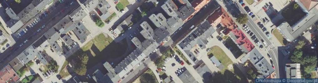 Zdjęcie satelitarne Zakład Usług Wielobranżowych Brutus Woszczyńska H Wychowaniec H