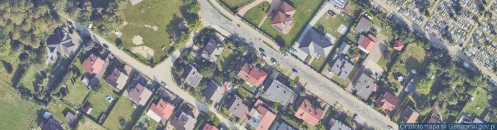 Zdjęcie satelitarne Zakład Usług Wodno Melioracyjnych Graś Zbigniew, Graś Lidia