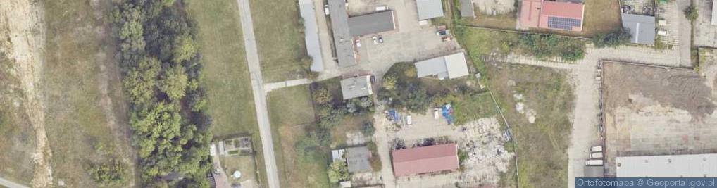 Zdjęcie satelitarne Zakład Usług Wodnych w Koninie