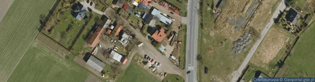 Zdjęcie satelitarne Zakład Usługowo Handlowo Produkcyjny Polmoblich w Likwidacji