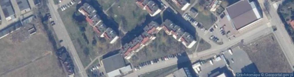 Zdjęcie satelitarne Zakład Usługowo-Handlowo-Produkcyjny Trasa w Garwolinie
