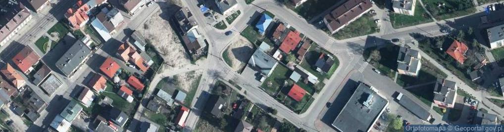 Zdjęcie satelitarne Zakład Usługowo - Handlowy Alan Panasiuk Andrzej