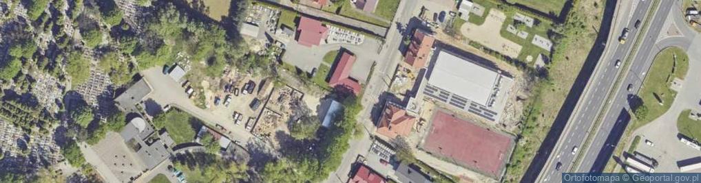 Zdjęcie satelitarne Zakład Usługowo Handlowy Calia Moćko Andrzej Kustwan Marek