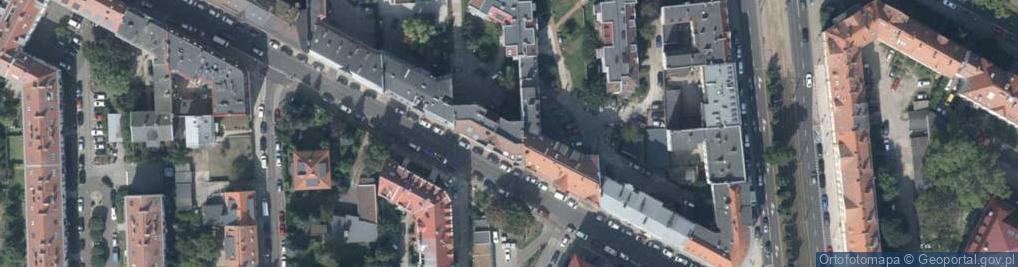 Zdjęcie satelitarne Zakład Usługowo Handlowy Domino Jarosław Podgórski