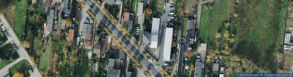 Zdjęcie satelitarne Zakład Usługowo Handlowy Ewex