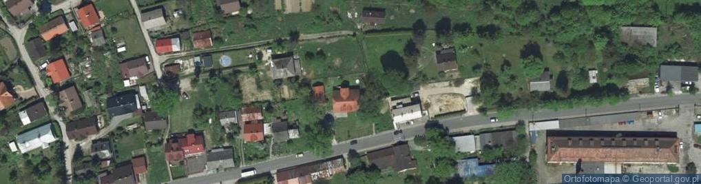 Zdjęcie satelitarne Zakład Usługowo Handlowy Gamat
