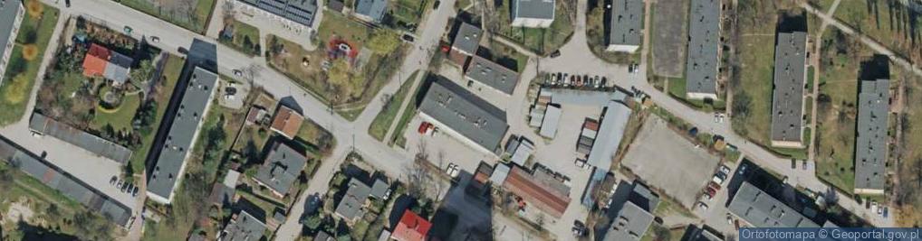 Zdjęcie satelitarne Zakład Usługowo Handlowy Instalacji Budownictwa Mieszkaniowego Iskw