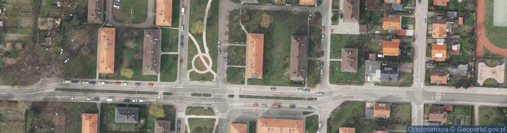 Zdjęcie satelitarne Zakład Usługowo Handlowy Magnat Grzybowska Iwona Grzybowski Janusz