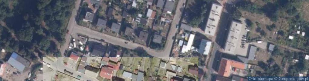Zdjęcie satelitarne Zakład Usługowo Handlowy Maj Car