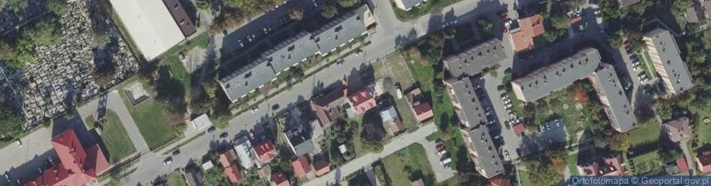 Zdjęcie satelitarne Zakład Usługowo- Handlowy Mazur Instal Michał Mazur