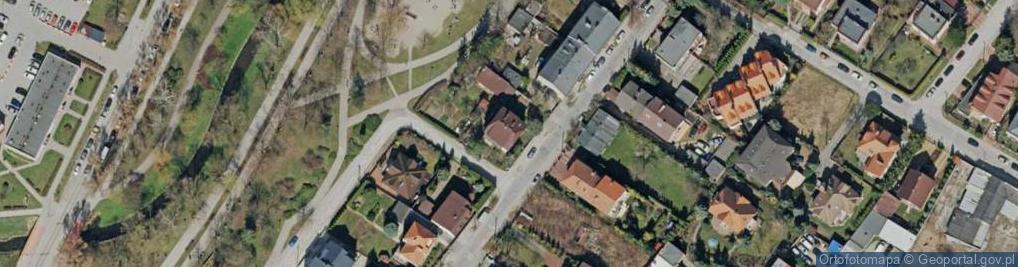Zdjęcie satelitarne Zakład Usługowo Handlowy Nieruchomość