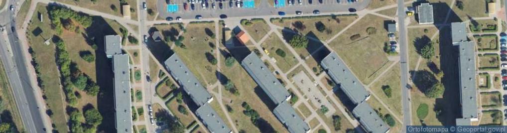 Zdjęcie satelitarne Zaklad Usługowo Handlowy