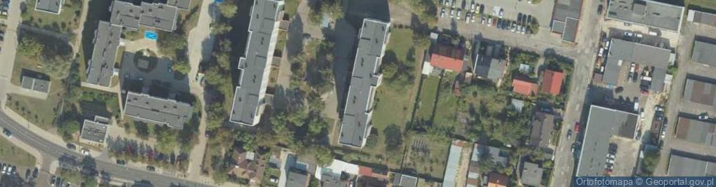 Zdjęcie satelitarne Zakład Usługowo Handlowy