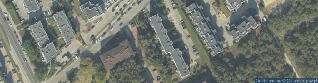 Zdjęcie satelitarne Zakład Usługowo Handlowy