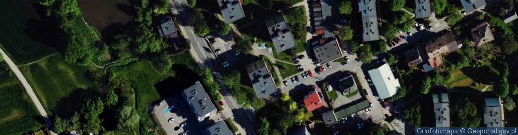 Zdjęcie satelitarne Zakład Usługowo Handlowy
