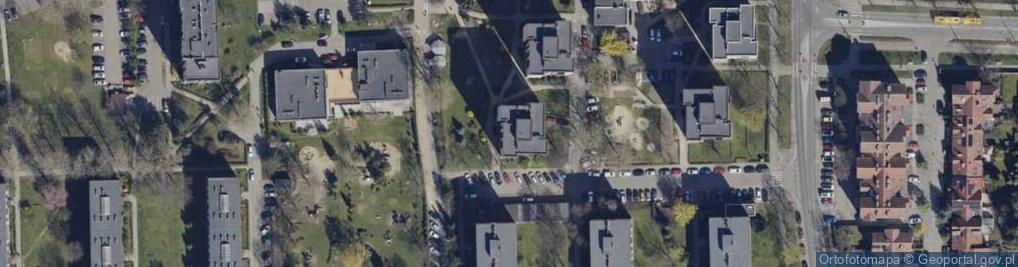 Zdjęcie satelitarne Zakład Usługowo Handlowy