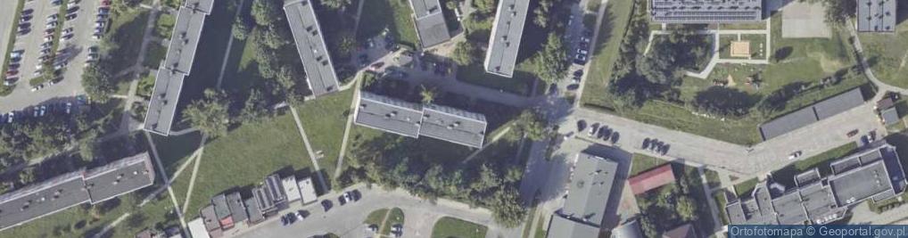 Zdjęcie satelitarne Zakład Usługowo Handlowy