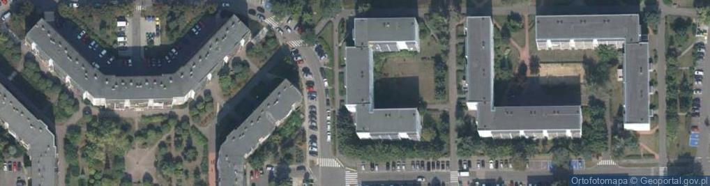 Zdjęcie satelitarne Zakład Usługowo Handlowy