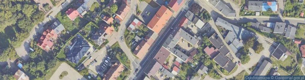 Zdjęcie satelitarne Zakład Usługowo Handlowy