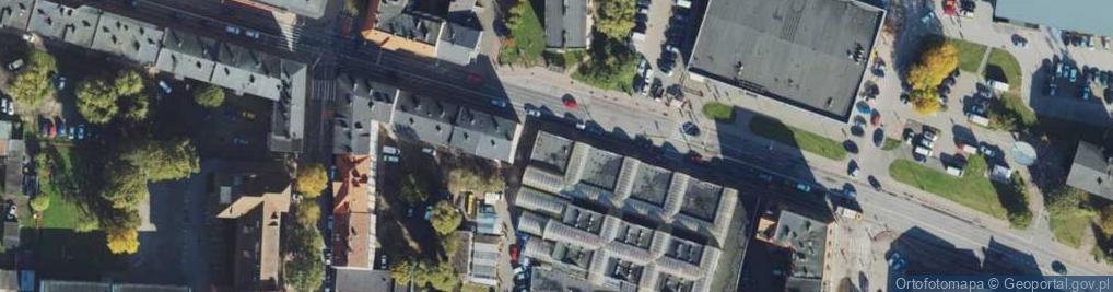 Zdjęcie satelitarne Zakład Usługowo- Krawiecki Stanisława Bednarz