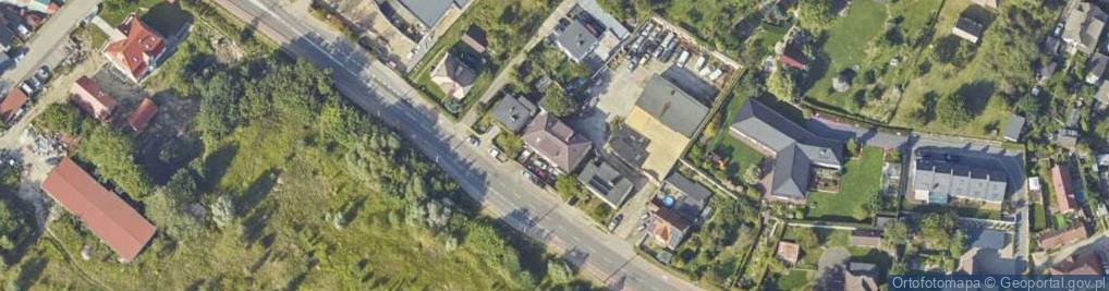 Zdjęcie satelitarne Zakład Usługowo-Produkcyjno-Handlowy