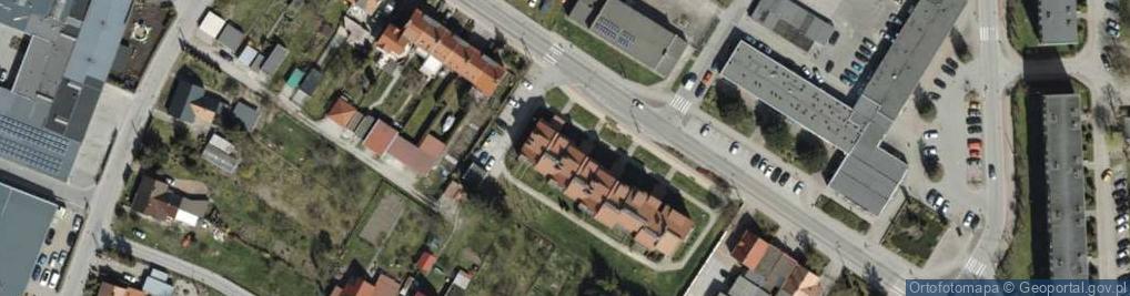 Zdjęcie satelitarne Zakład Usługowo Przewozowy