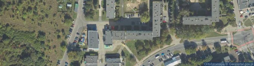 Zdjęcie satelitarne Zakład Usługowy Bernadeta Wełnic