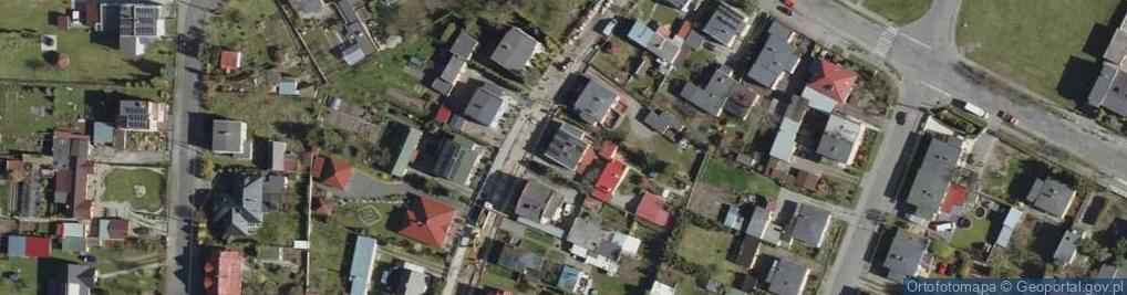 Zdjęcie satelitarne Zakład Usługowy C O Wod Kan i Gaz