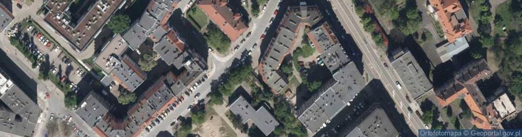 Zdjęcie satelitarne Zakład Usługowy Elektromechaniki Dzwigowej Zbigniew Bekesza