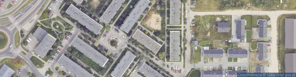 Zdjęcie satelitarne Zakład Usługowy "GreenBart" Łukasz Bartyszak