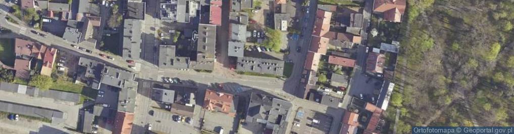 Zdjęcie satelitarne Zakład Usługowy Malarsko Tapeciarski