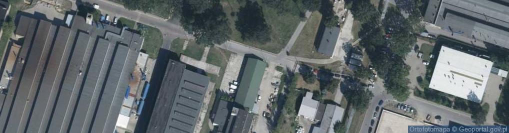 Zdjęcie satelitarne Zakład Utrzymania Ruchu