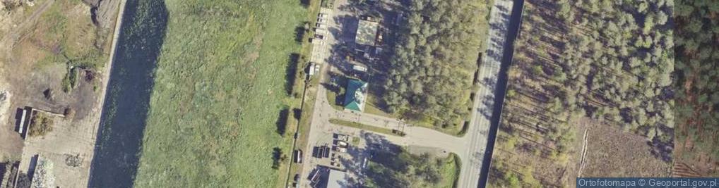 Zdjęcie satelitarne Zakład Utylizacji Odpadów Komunalnych