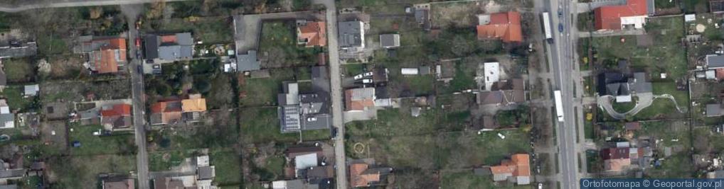 Zdjęcie satelitarne Zakład Wielobranżowy Finez Wiśniewska L Prośniak z