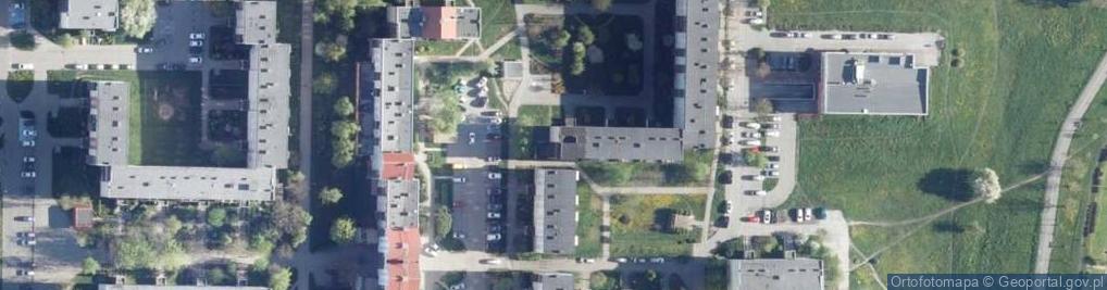 Zdjęcie satelitarne Zakład Wielobranżowy Usługi Krawieckie